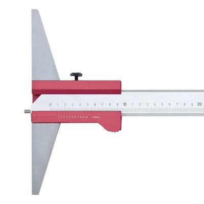 Aluminium Dybdeskydelære 0-800 mmx0,05 mm (500 mm bro)